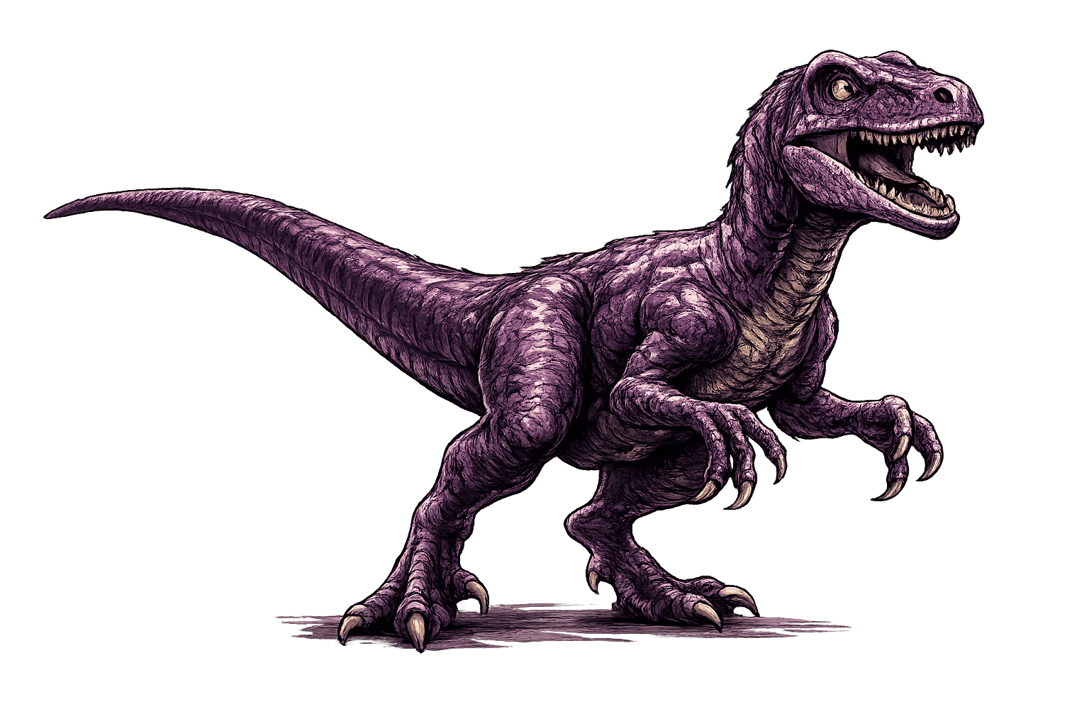 Velociraptor de la empresa especie creativa