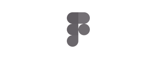Logo de Figma en gris, tecnología utilizada por Especie Creativa en Córdoba