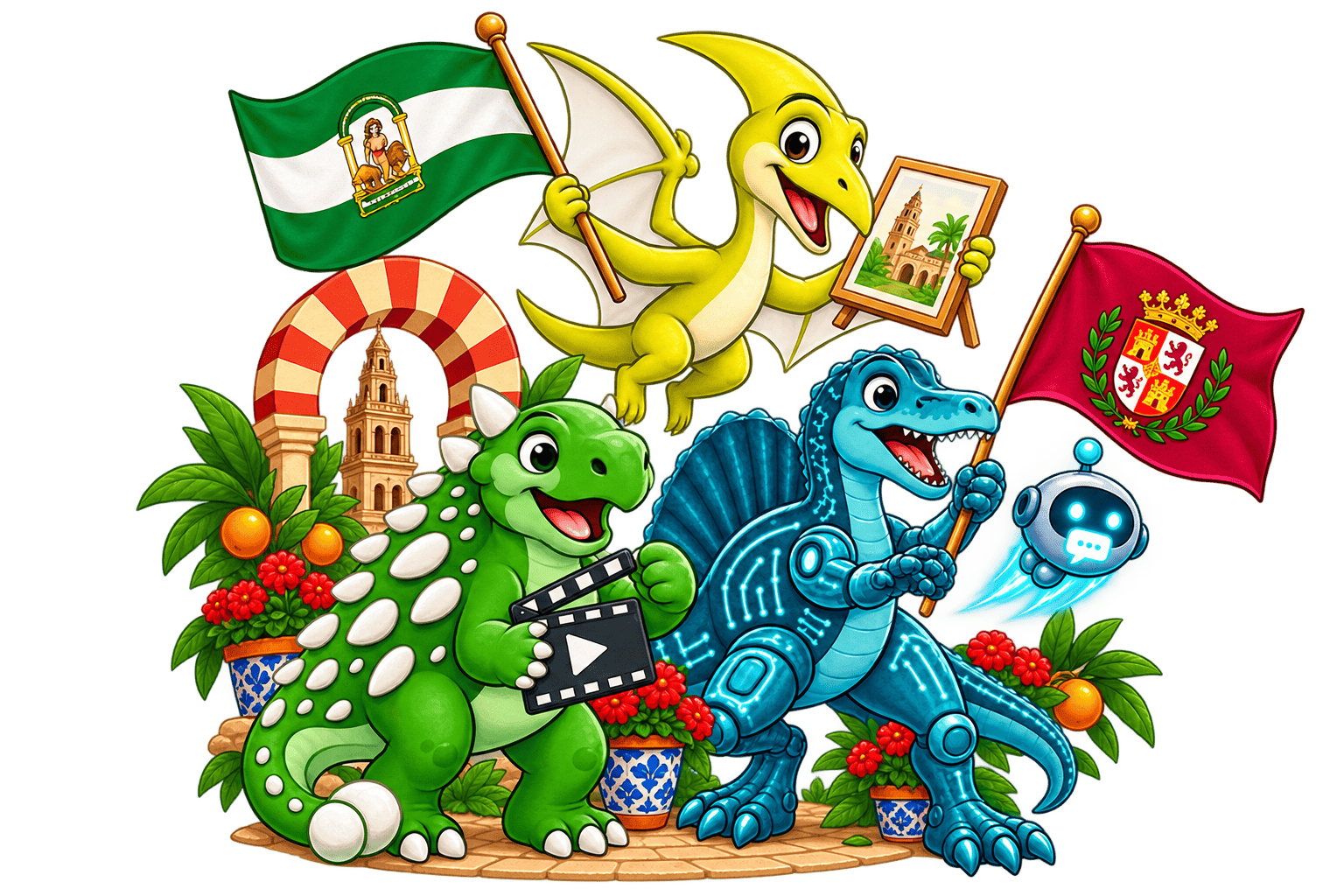 Dinosaurios Andaluces especie creativa Dinosaurios Andaluces especie creativa