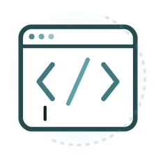 Icono animado de integraciones a medida en inteligencia artificial