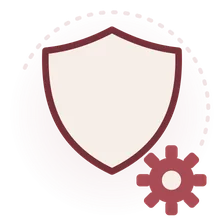 Icono animado de mantenimiento tranquilo en diseño web