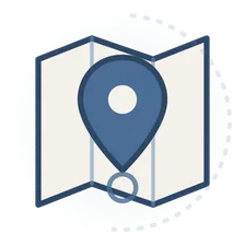 Icono animado de seo local en córdoba para seo y posicionamiento en Córdoba