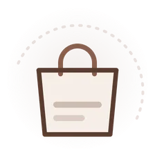 Icono animado de tiendas woocommerce en e-commerce